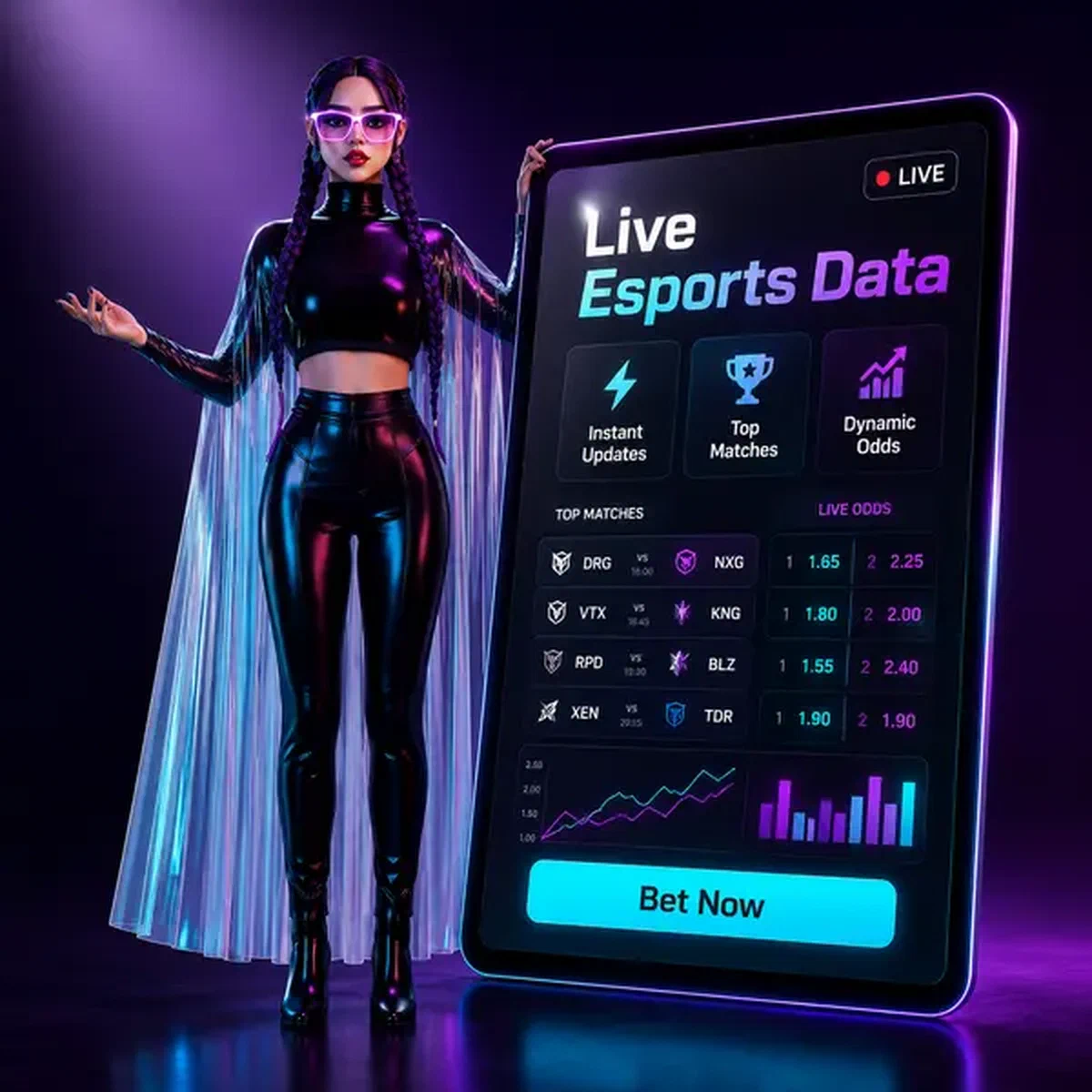 Giocatore che analizza feed dati esport su tablet luminoso presso Needforslots Casino