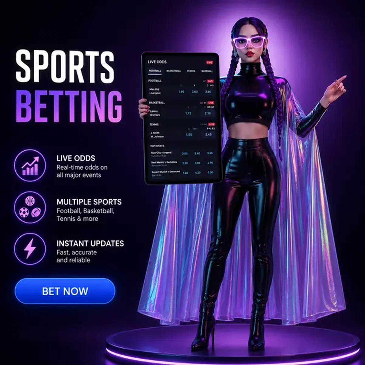 Analista sicuro di scommesse sportive su Needforslots che mostra quote live su tablet luminoso
